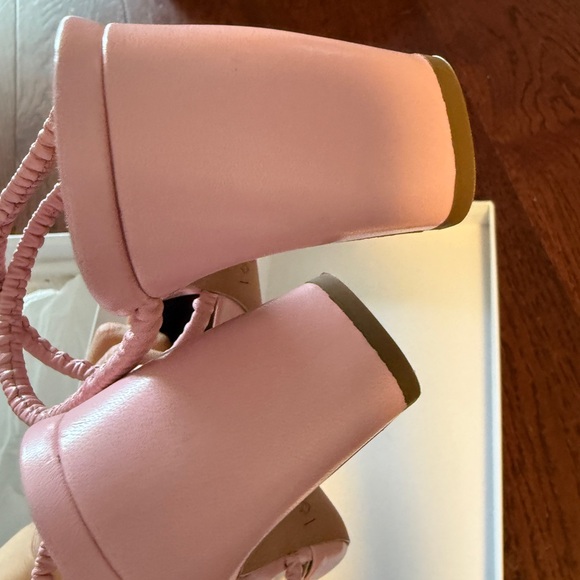 Rosetta Getty Soft Pink Mules - Picture 4 of 4